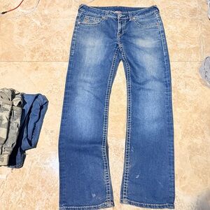 True Religion Blue Bootcut/Flared Jeans